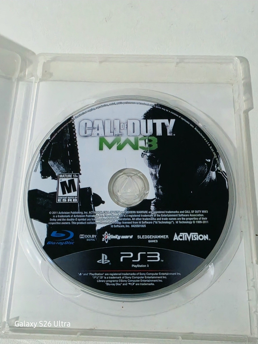 Call of Duty: Modern Warfare 3 MW3 for Playstation 3